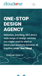 Mobile Screenshot of cloudonedesign.com